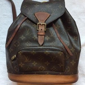 Louis Vuitton Montsouris Mm Backpack